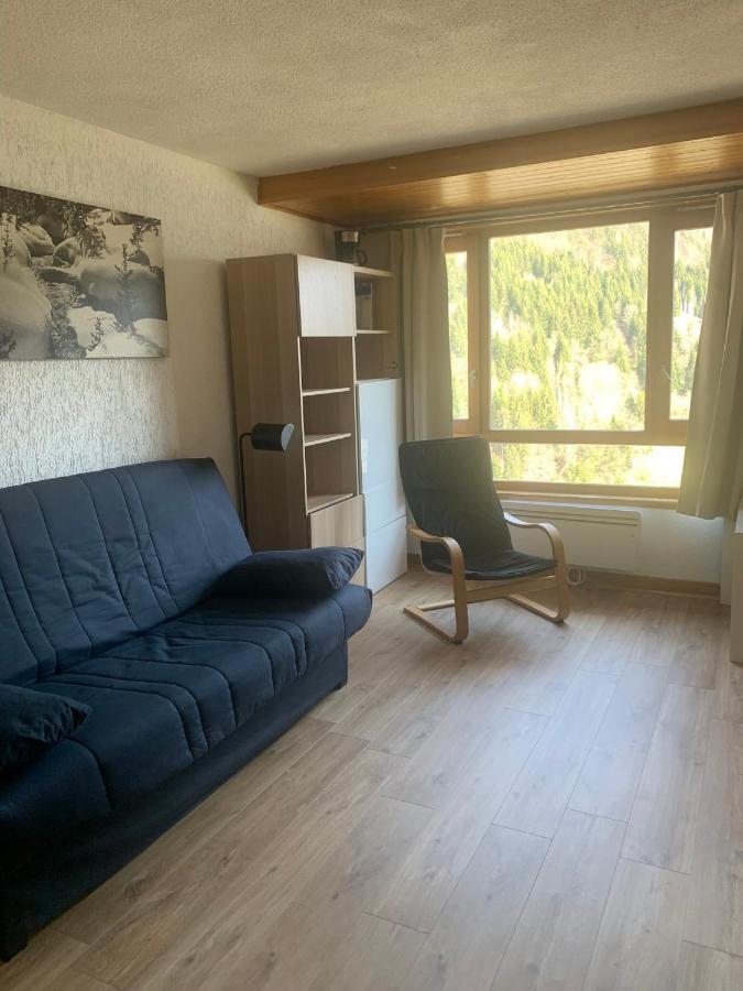 Appartement Avec Acces Piscine- Station- 4 Personnes Saint-Jean-dʼAulps Exterior foto
